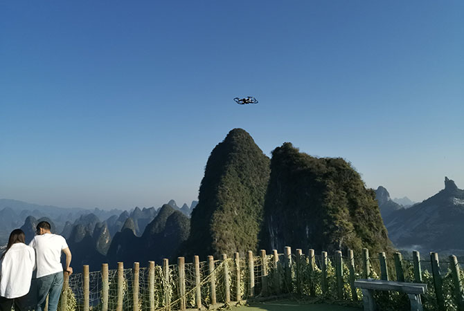Reisen durch China: Die Landschaft von Guilin