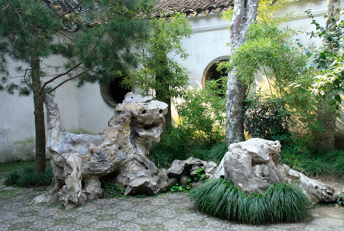 Der "Garten des Meisters der Netze" in Suzhou