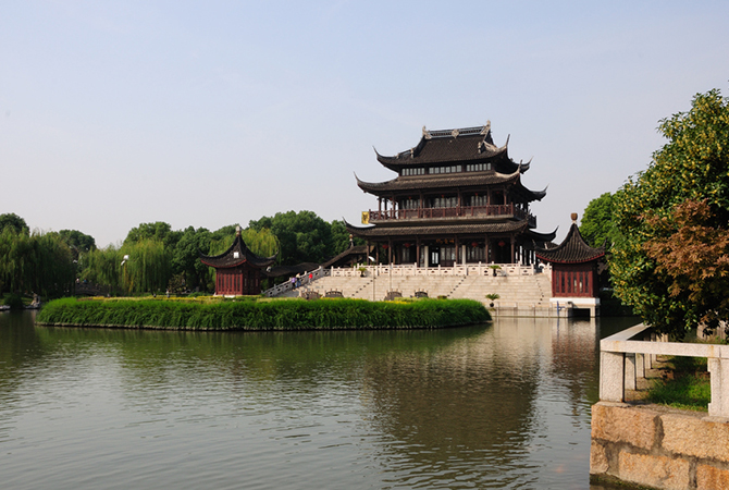 Der "Garten des Meisters der Netze" in Suzhou