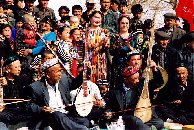 Uiguren, Xinjiang, China,