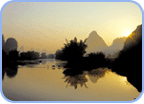 Landschaft bei Yangshuo