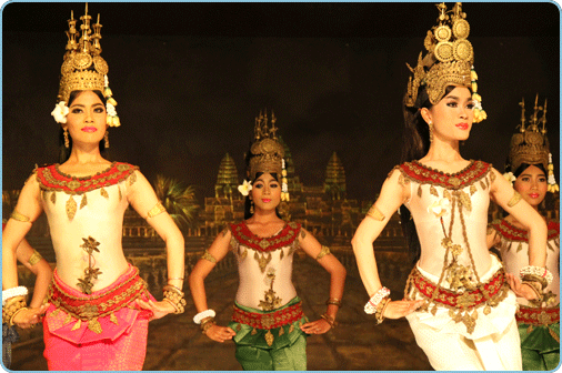Khmer-Tanz-Drama, Siem Reap, Kambodscha
