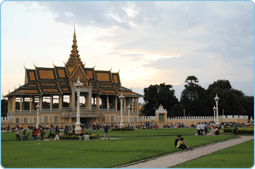 Königspalast,Phnom Penh, Cambodia