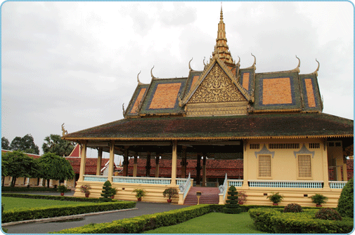 Königspalast,Phnom Penh, Kambodscha
