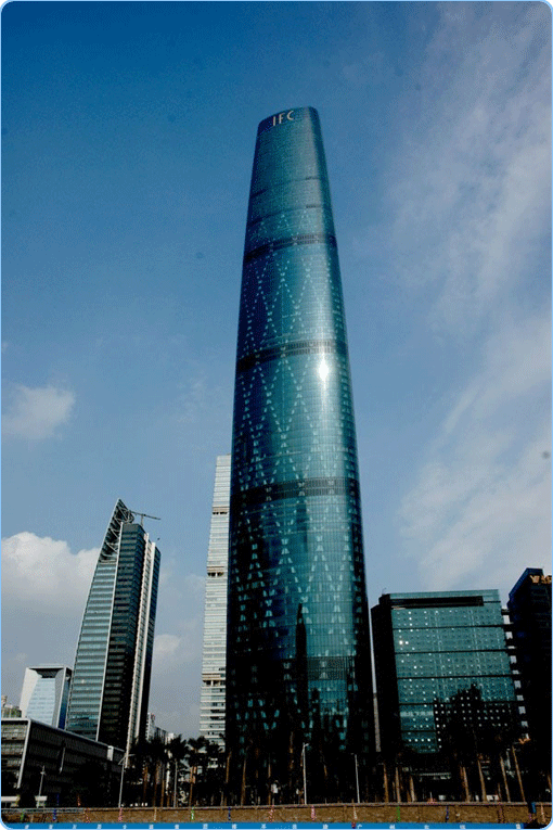 Das International Finance Center in Guangzhou