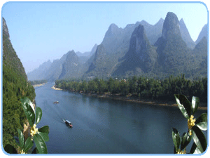 Li-Fluß bei Guilin Li-Fluß bei Guilin
