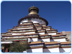 Kumbum Chorten im Balkkor [Pelkhor] Kloster