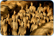 Terrakotta Armee, Weltkulturerbe, Kaiser Qin Shi Huang, Xi'an, Shaanxi, China Terrakotta Armee, Weltkulturerbe, Kaiser Qin Shi Huang, Xi'an, Shaanxi, China Reisen,
