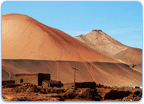 China, Xinjiang, Turfan, Flammende Berge,