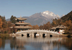 China, Yunnan, Lijiang, Jadedrachen Scheeberg, Yulong Shan, Heilong Tang,