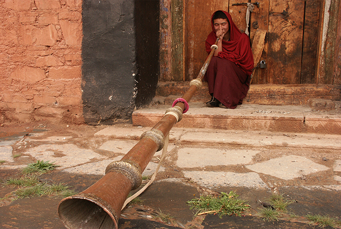 China, Gansu, Xiahe, Labrang-Kloster, 