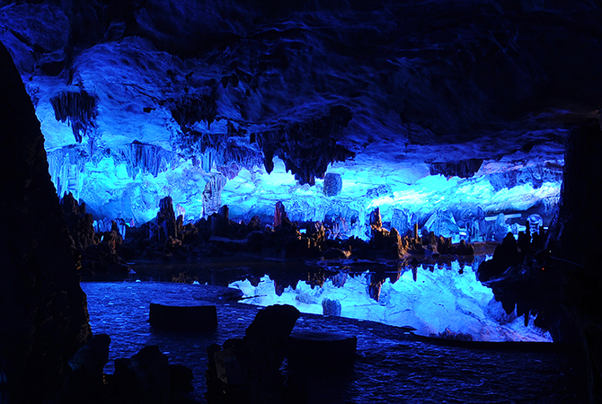 Ludiyan, Tropfsteinhöhle, Guilin