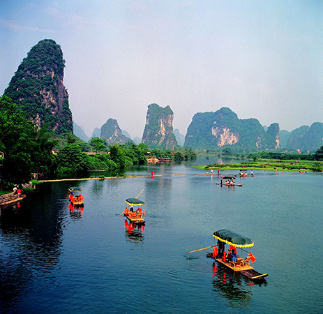 Guilin, Li-Fluß, Kegelkarst