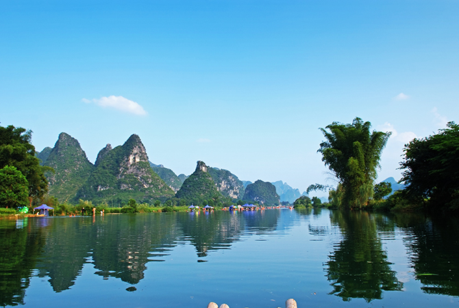 Yangshuo, Guilin, Li-Fluß