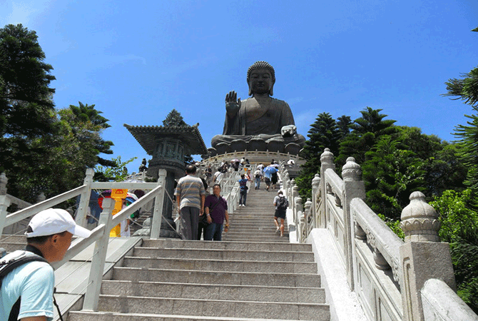 Tian Tan Buddha: der Große Buddha