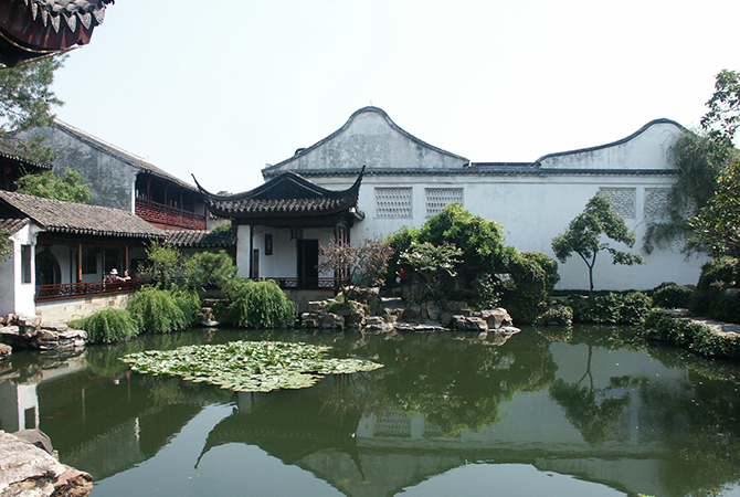 Der "Garten des Meisters der Netze" in Suzhou