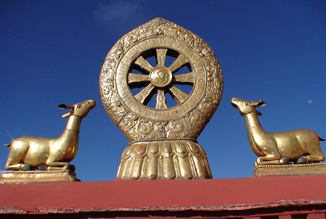 China, Tibet, Lhasa, Jokhang Kloster, 