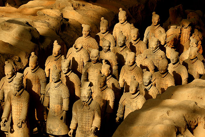 Reisen in China: Terrakotta-Krieger in Xi'an