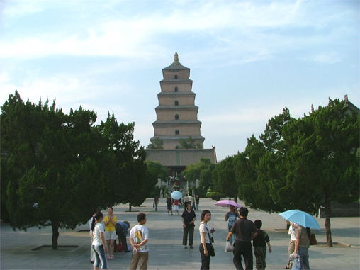 Die Große Wildganspagode in Xi'an 