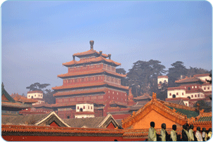 Der Putuo Zongcheng Tempel