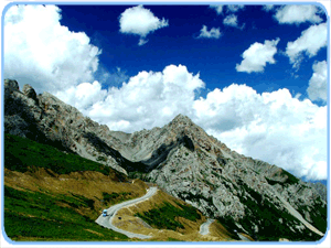 China, Sichuan, Huanglong