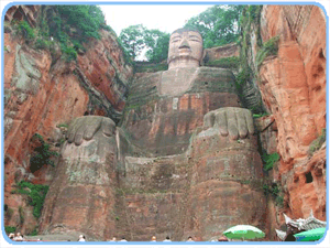 China, Sichuan, Leshan, Großer Buddha, Weltkulturerbe,